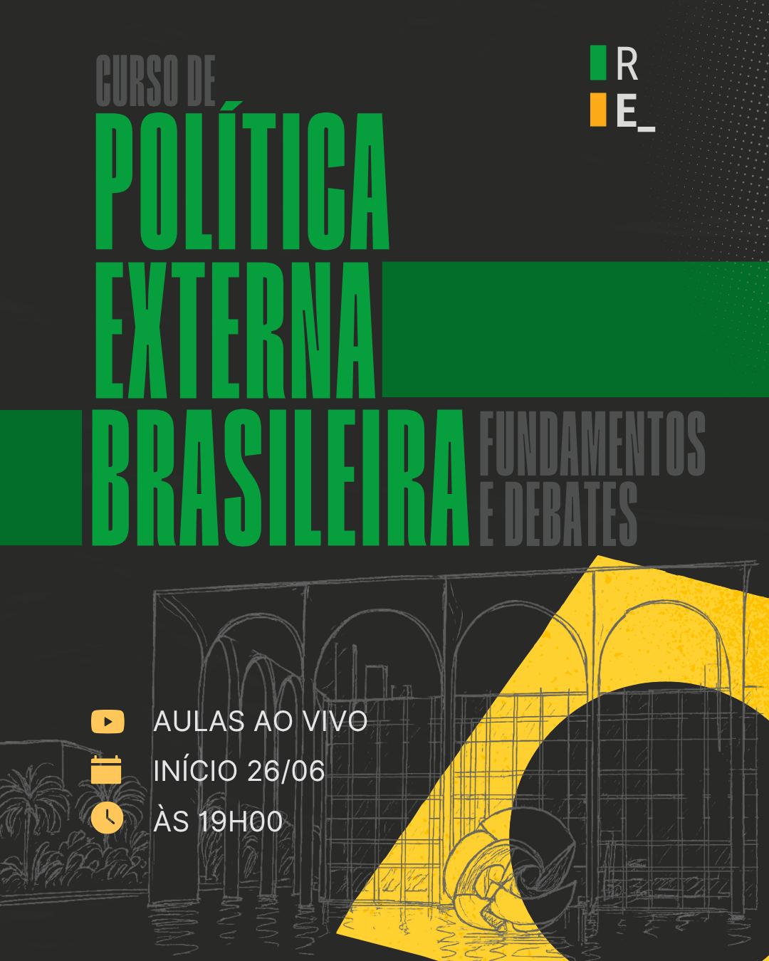 Banner Curso de Politica Externa Brasileira