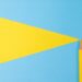 yellow and blue color paper